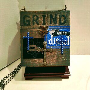 Suenos de Saundra Upcycled, Rare Diesel Grind Cigar Box Purse
